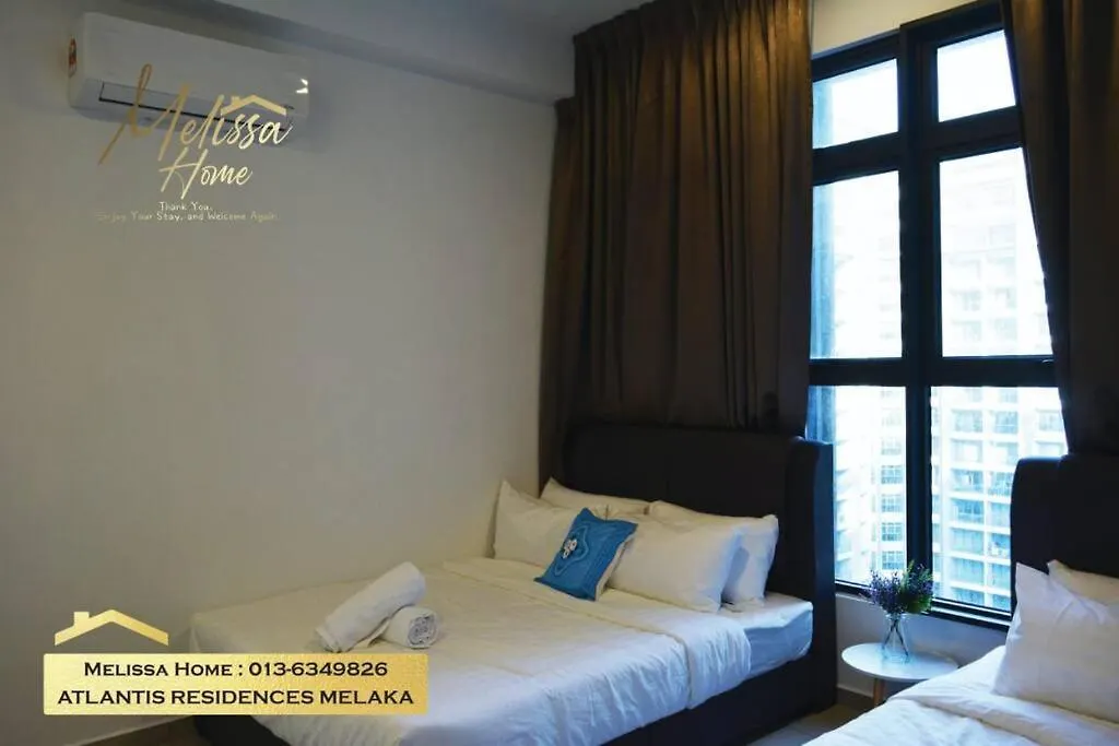 New1B1Br 4 To 6Pax 5 Min To Jonker Walk Atlantis Residences Melaka Malaysia