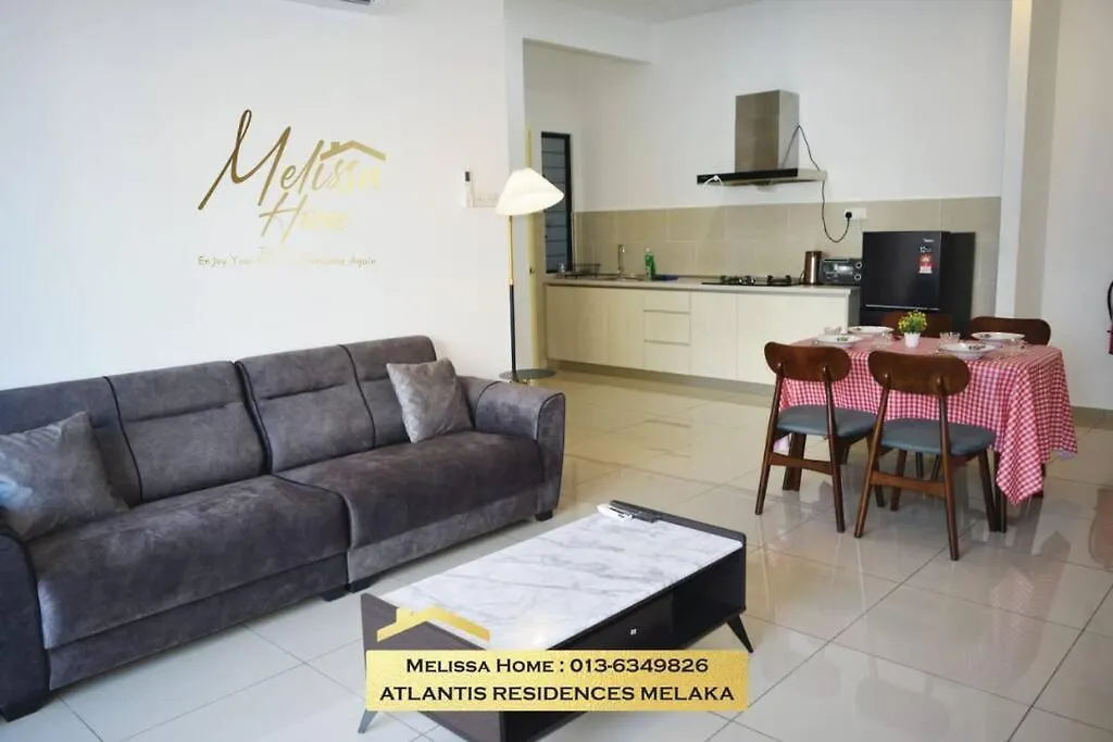 Apartment New1B1Br 4 To 6Pax 5 Min To Jonker Walk Atlantis Residences Melaka Malaysia